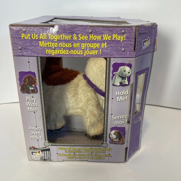 Vintage HTF Palm Puppies Scoop MGA Interactive Puppy Dog Toy  Pet 2001 New - Picture 2 of 12